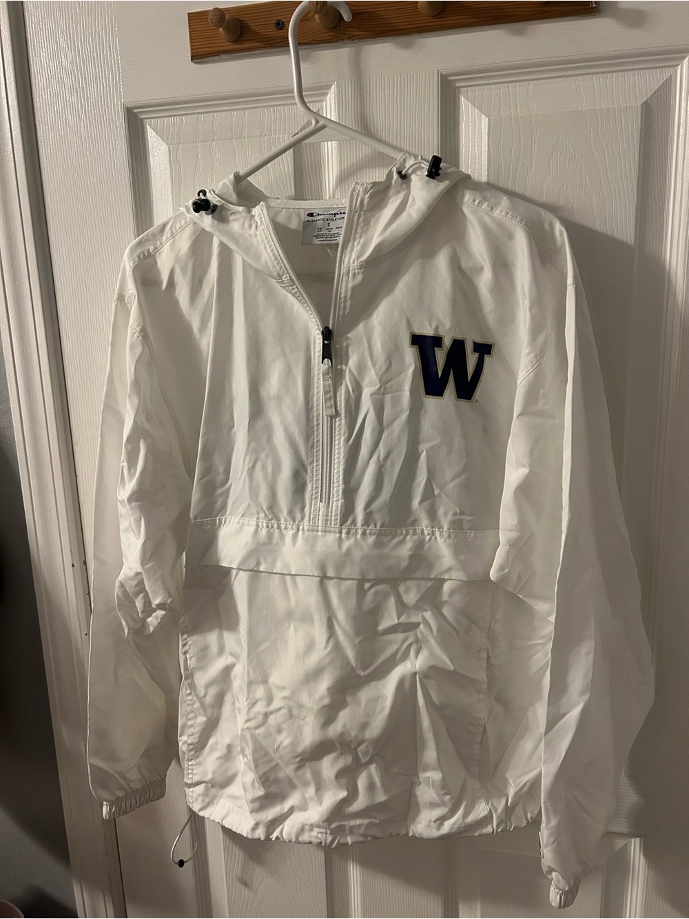 UW Windbreaker quarter zip